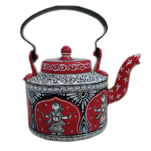 Handpainted Teapot Tea Pot NavritiInternational 
