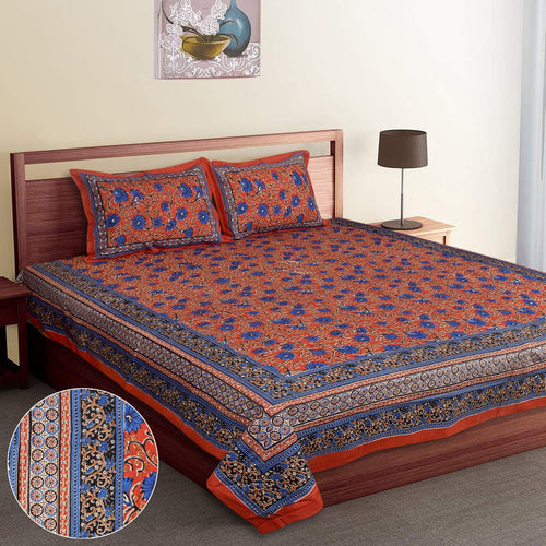 Kalamkari Handpainted Bedsheet