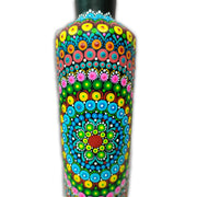 Mandala Handpainted Bottle