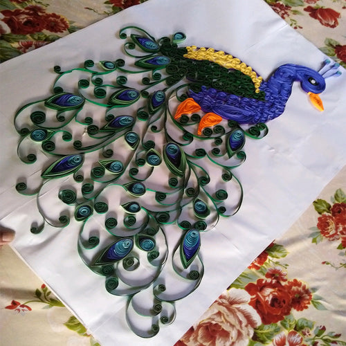 Quilling Peacock