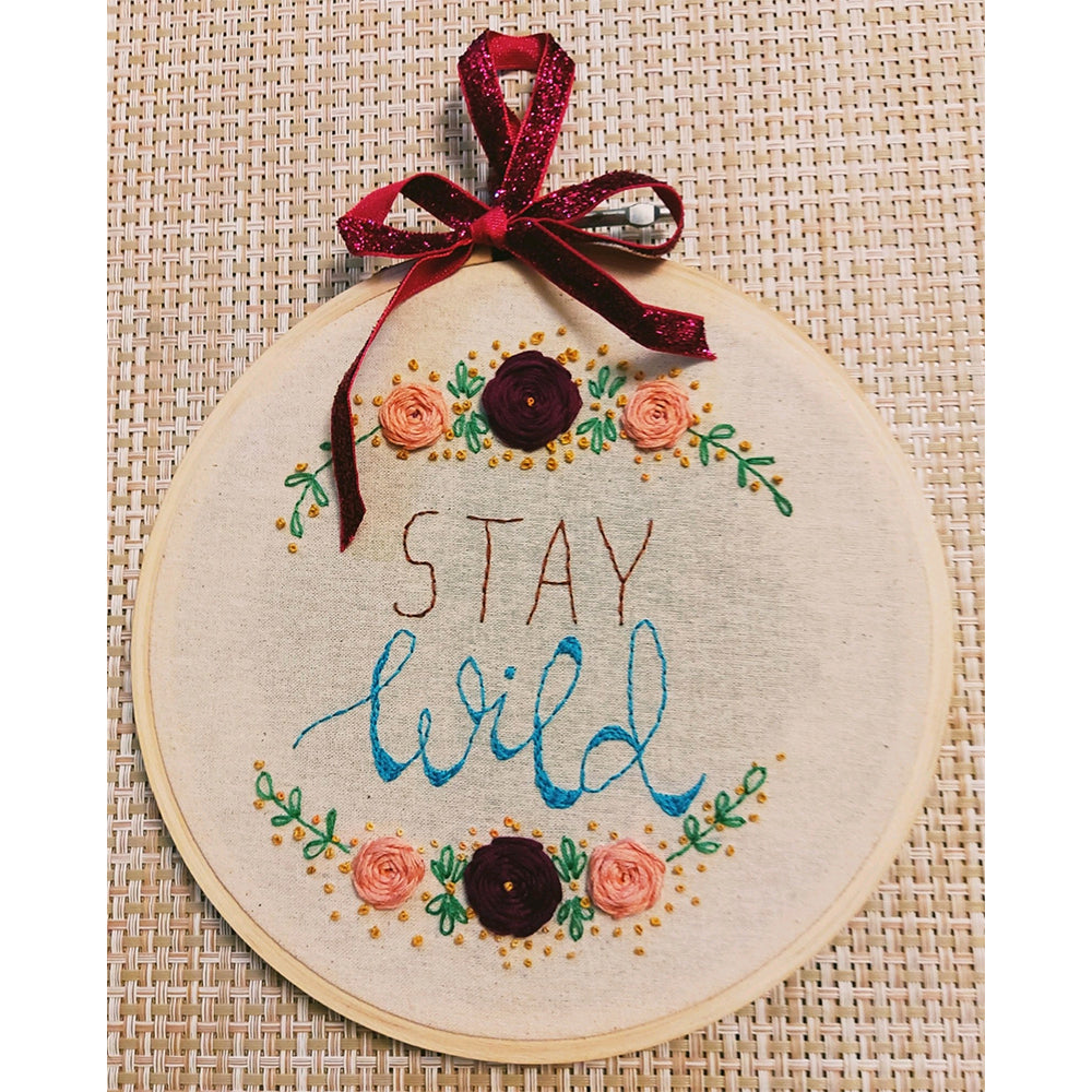 Hand Embroidered Wall Hanging