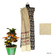 Ajrakh Hand Block Print Pure Cotton Salwar Suit Dress Material MarudharaMahilaV 