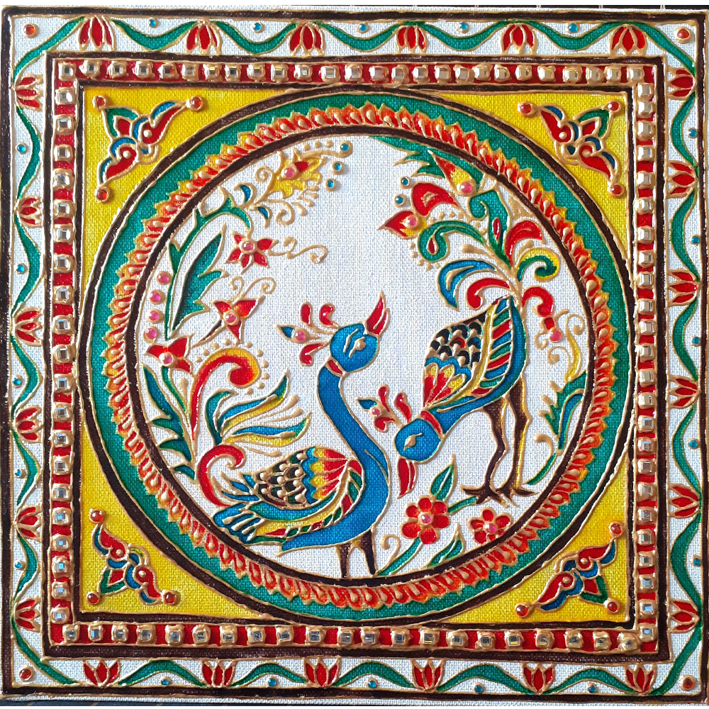 Meenakari Painting  Explore The Beauty of Traditional Art History  Origin