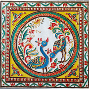 Meenakari handmade painting
