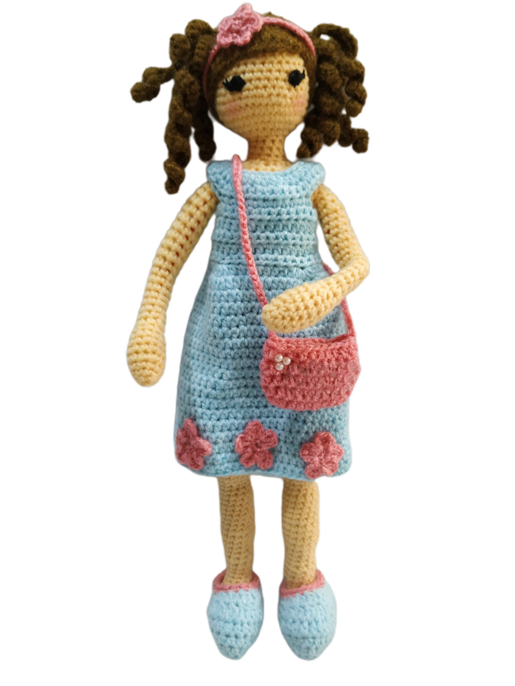 Baby Girl - Knit doll Soft Toys Nivedita 