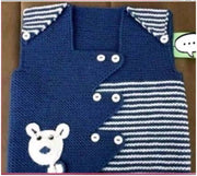 Knitted Sweater for Babies