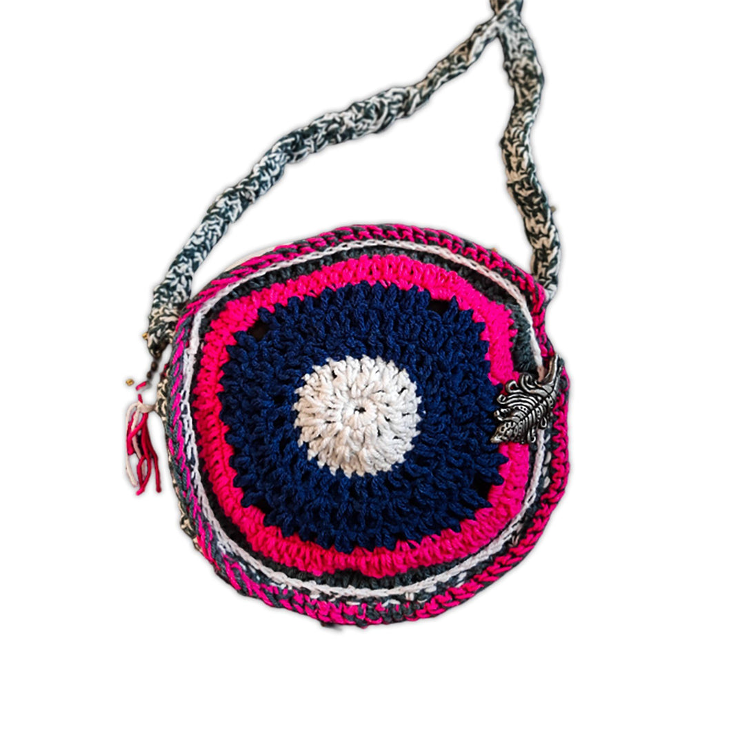 Bohemian Crochet Sling Bag Bag RashmiCT 