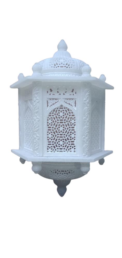 Hand-Carved Wall-hanging Lamp Wall Hanging RahulUP