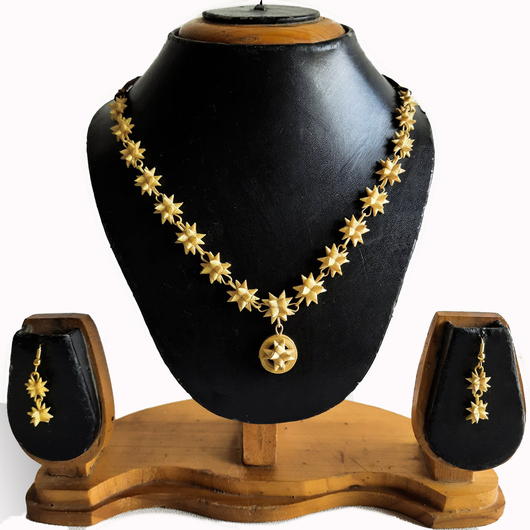 Handcrafted Unique Bamboo Jewellery Set 2 Jewellery KChoudhary 