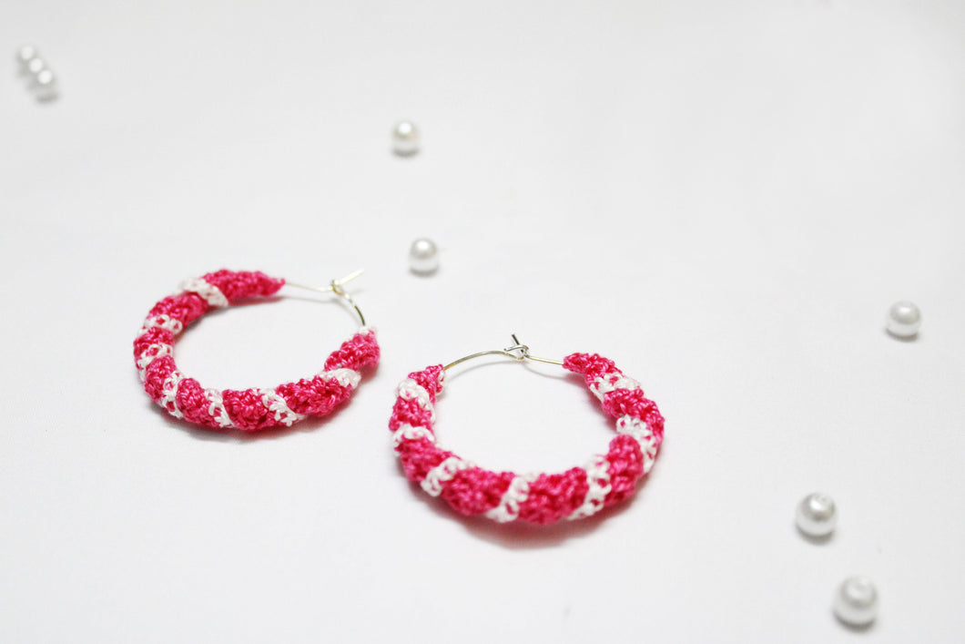 Handmade twisted earrings Jewellery LILTPreeti 