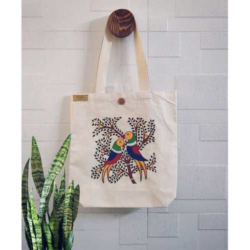 Hand-painted Tote bag