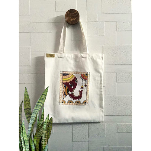Hand-painted Tote bag