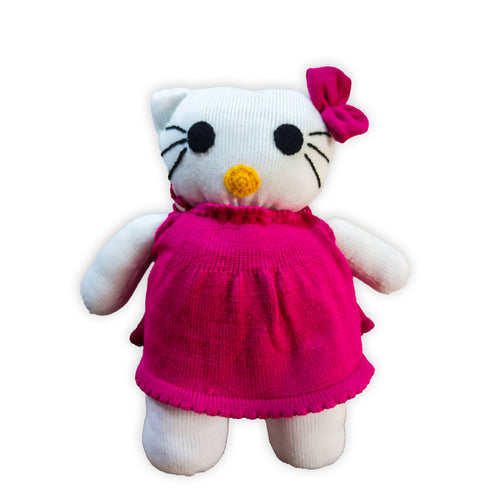 Kitty - Knit doll Soft Toys Nivedita 