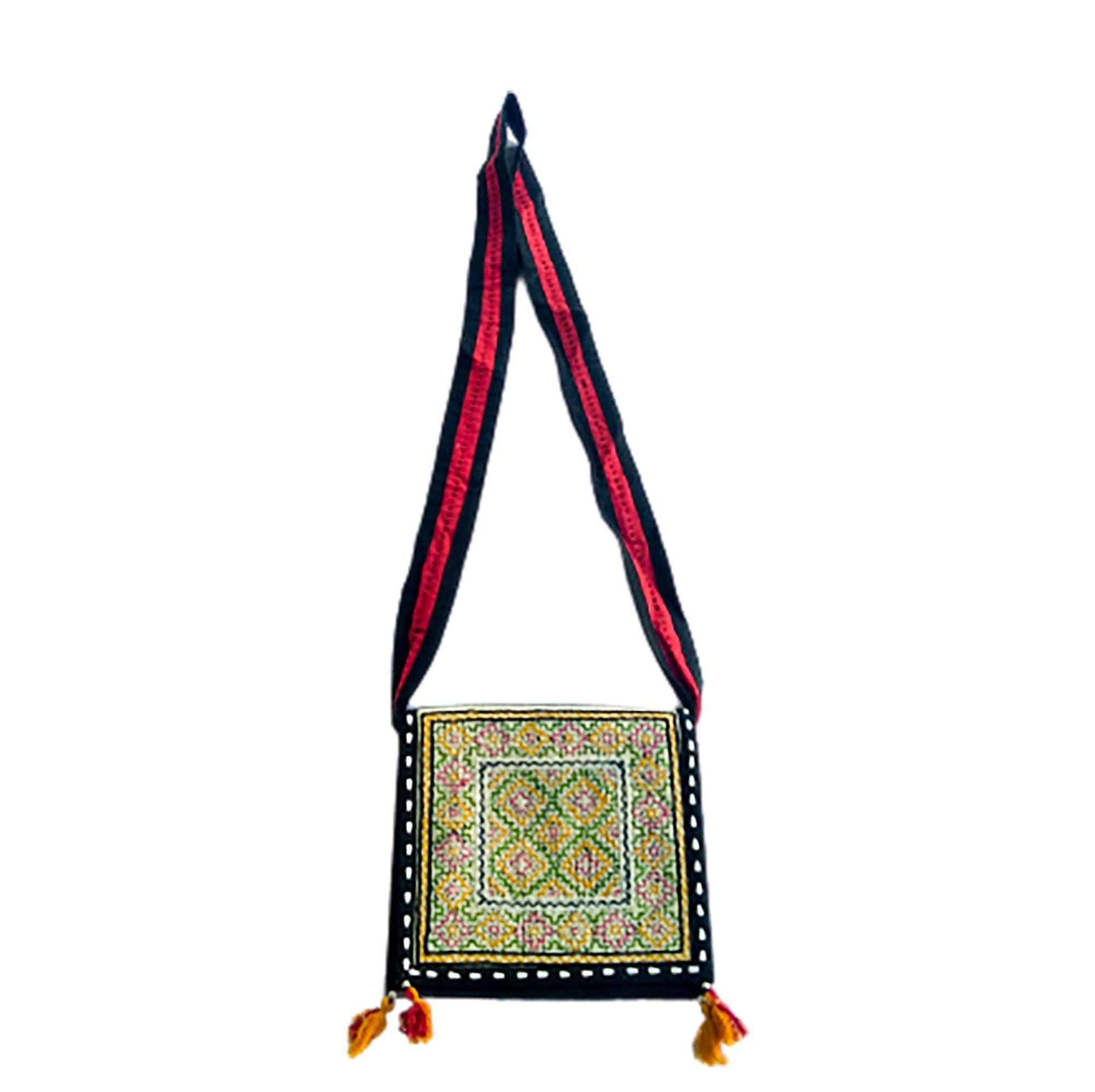 Sling Bag with Kamira Embroidery – Mytr