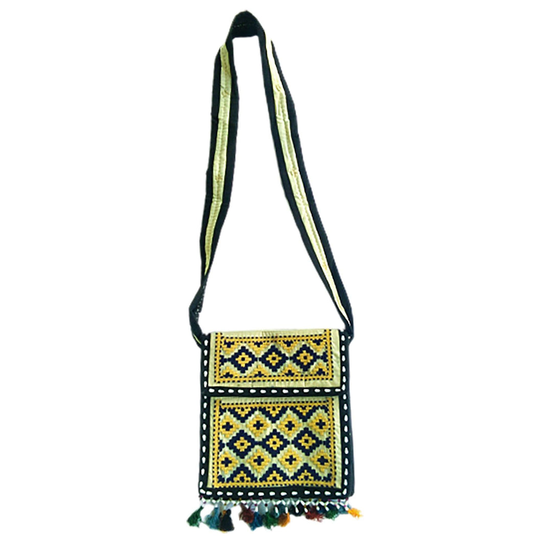 Sling Bag with Kharak Embroidery Bag PadmaRam 