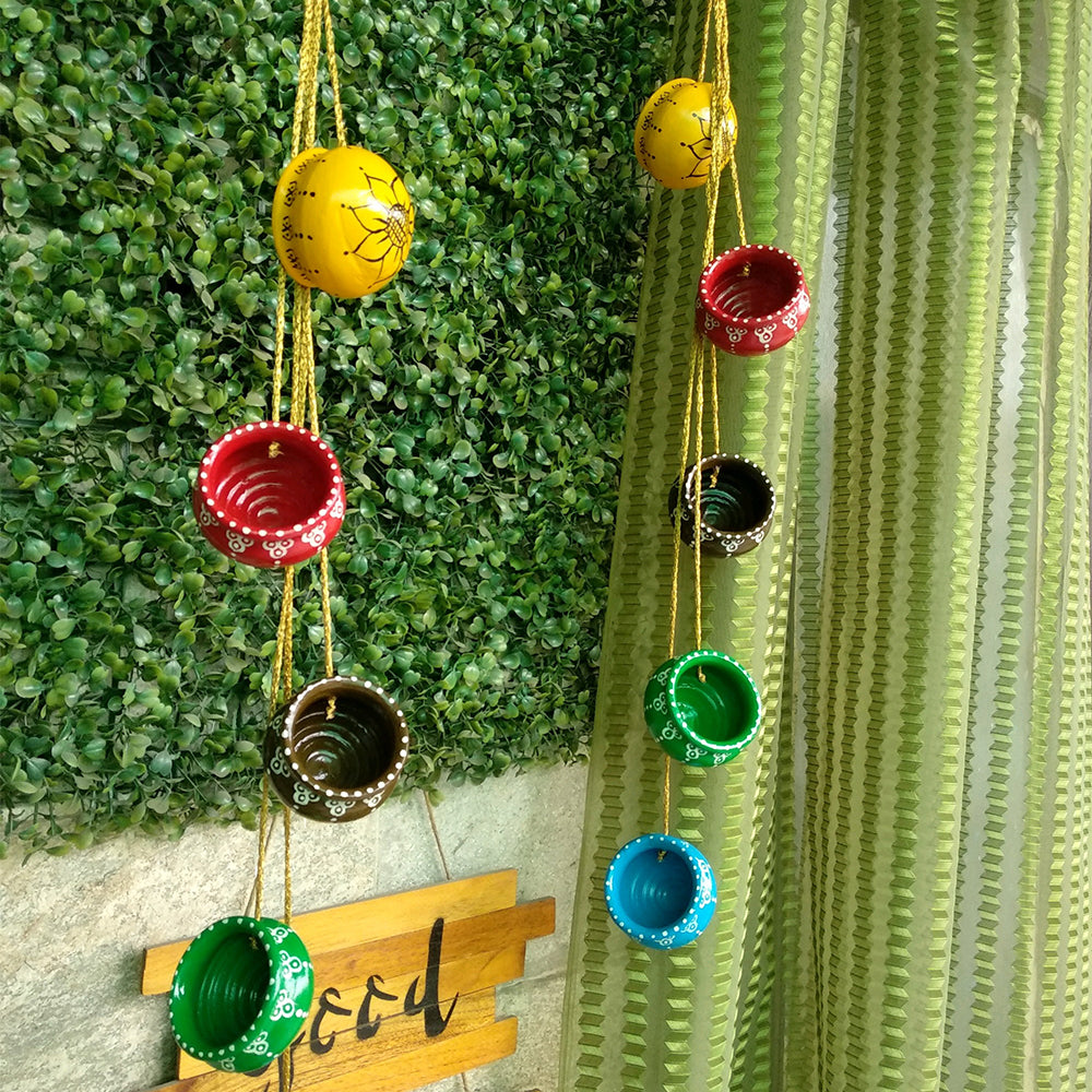 Handmade Terracotta Earthen Pots hanging