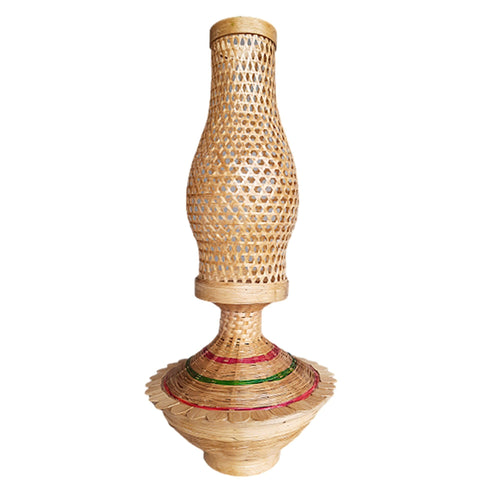Vintage Bamboo Decorative Lantern Lamp KChoudhary